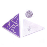 Fournitures de fabrication sur mesure, épingle de revers de luxe, aiguille ronde pour hommes