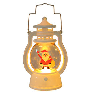Décoration de Noël <span class=keywords><strong>Lanterne</strong></span> Portable Led <span class=keywords><strong>Petite</strong></span> Lampe À Huile <span class=keywords><strong>Lanterne</strong></span> Lumineuse Dress Up Cadeau - Product Image 6