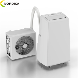 Climatiseur portable 220V split 12000 BTU, refroidissement et chauffage pour voiture et usage domestique, classe d'efficacité énergétique électrique - Product Image 1
