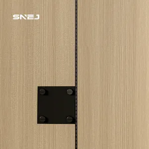 Modern High-End Solid Wood Interior Doors With Sound Insulation And Finished Surface Finishing For Apartments And Villas