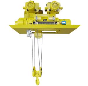 10 Ton Electric EOT Foundry Crane 60m Box Type Single Beam Remote Control