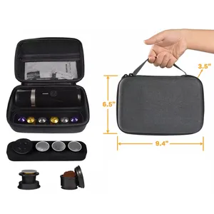 Camping Coffee Maker Set ABS Ano Novo Gift Set Brindes promocionais Logotipo personalizado Portable Espresso Mini Smart Outdoor 1 Set CN;GUA