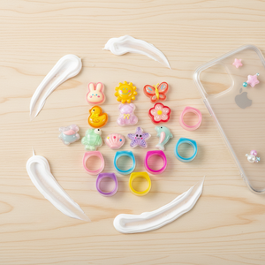 Abalorios de Resina al por Mayor, Abalorios de Resina Coloridos, <span class=keywords><strong>Serie</strong></span> de Flores y Animales Adorables, Abalorios Adhesivos con Arte de Bolsillo, Listos para Pegar en Cualquier Lugar - Product Image 6