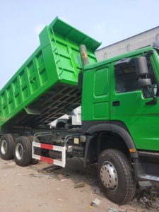 Nouveau camion benne minier Howo 6X4 de 25 mètres cubes, 371 ch, avec caméra arrière 360° - Product Image 5