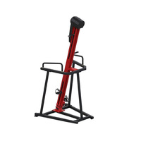Máquina de escalada vertical motorizada Equipo de gimnasio estático para escalador de escaleras de Culturismo
