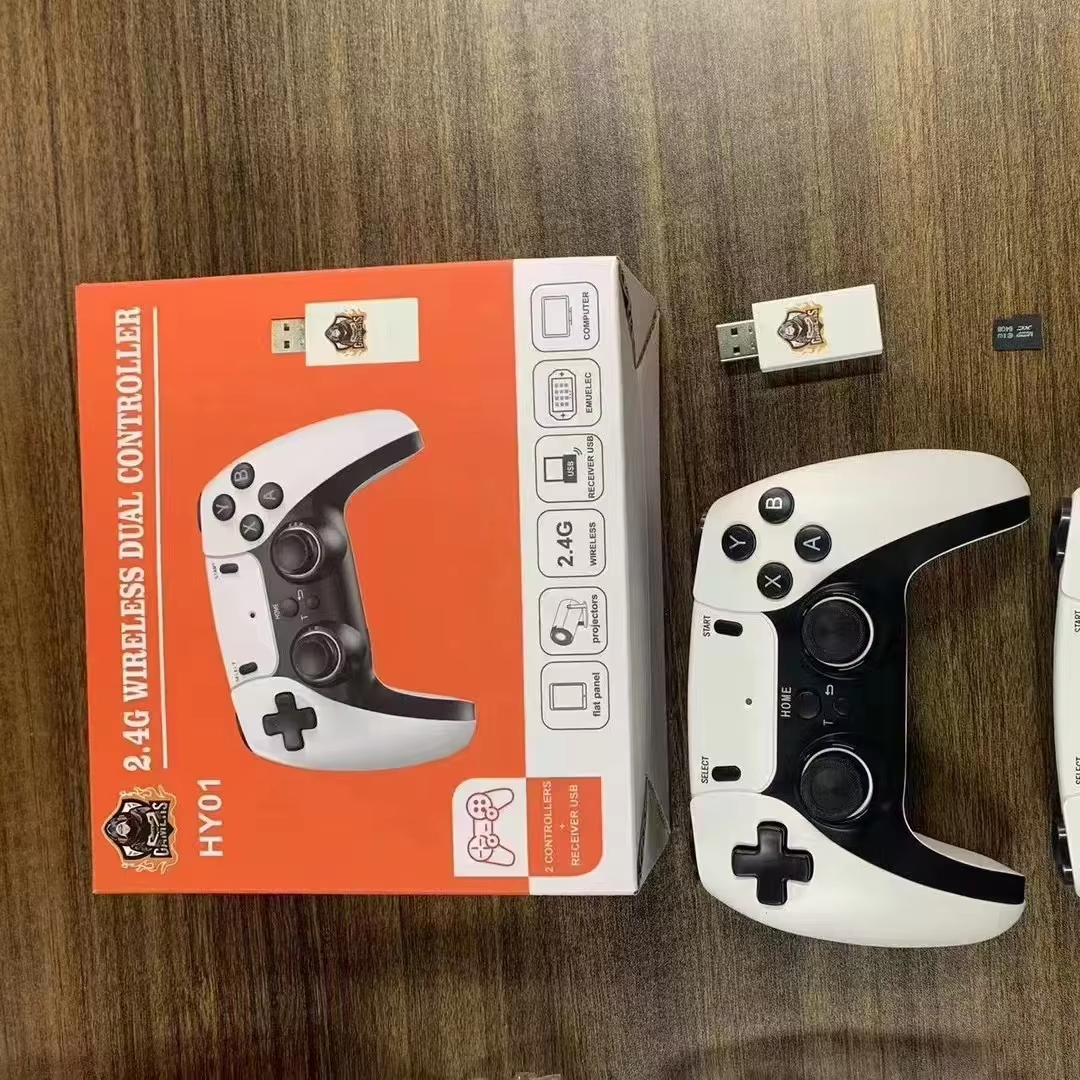 HY01 TV Video Game Console - Wireless Control & 10000+ Games