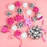 Wholesale Custom Metallic Color <b>Led</b> <b>Lights</b> <b>Star</b> Bow For Gift Wrapping Plastic Ribbon Bow For Decoration Gift Box Ribbon Bow - Product Image 6