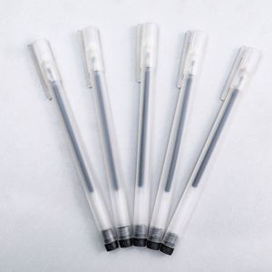 Bolígrafo de Gel de Tinta Negra de 0.5mm, Gran Capacidad, Tubo Completo, para Oficina y Escuela - Product Image 1