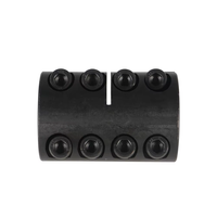Accouplement rigide à double fente pour arbre, accouplement à disque en acier inoxydable, alésage 20 mm