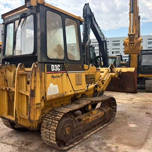 รถดันดิน CAT D3C สีเหลือง มือสอง อุปกรณ์ก่อสร้าง ปี 2020 เครื่องยนต์คัมมินส์ 180 แรงม้า ความจุดันดิน 7.5 เมตร - Product Image 4