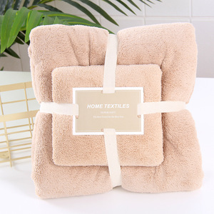 Ensemble de serviettes de bain pour bébé à séchage rapide avec logo personnalisé, cadeau de <span class=keywords><strong>mariage</strong></span>, fournisseur de serviettes douces, <span class=keywords><strong>serviette</strong></span> de bain en polaire corail de luxe - Product Image 5