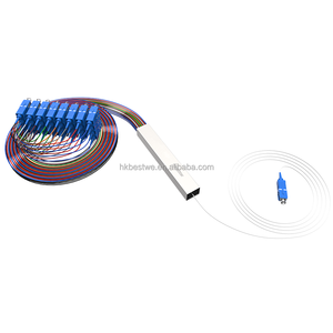 ตัวแยกไฟเบอร์ออปติก 1x32 ขนาด 0.9 มม. แบบเปลือย พร้อมท่อเหล็กขนาดเล็ก ตัวแยกไฟเบอร์ออปติก G657A 1 เข้า 32 ออก แบบ PLC - Product Image 3