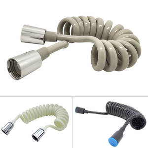 Cabezales de Ducha Extensibles con Resorte, Mangueras de Ducha Telescópicas Flexibles de Latón y Plástico, Pistola de Rociado, Mangueras de Plomería - Product Image 4