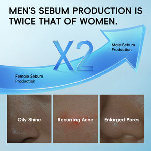 <span class=keywords><strong>โฟม</strong></span><span class=keywords><strong>ล้าง</strong></span><span class=keywords><strong>หน้า</strong></span>สำหรับผู้ชาย LAIKOU ช่วยเติมความชุ่มชื้น ปราศจากน้ำ<span class=keywords><strong>มัน</strong></span> ด้วยสารสกัดจากคลาโดซิฟอน โอคามูรานัส - Product Image 5