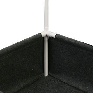 Bac à légumes <span class=keywords><strong>surélevé</strong></span> divisé pour jardin, <span class=keywords><strong>en</strong></span> tissu feutre, bac de plantation <span class=keywords><strong>carré</strong></span>, conteneur de plantation, sac de culture, pot de plantation, écologique, aéré - Product Image 6