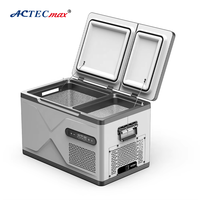 Réfrigérateur de Camion à Double Température et Commande Unique AC.684.165 30L 40L 50L, Congélateur de Voiture 12V 24V 100-250V, Glacière de Camping
