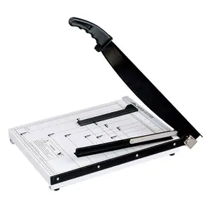 Cortador de papel para desktop a3, guilhotina manual resistente aparador de papel 16 polegadas