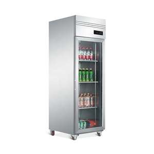 VICTORY KITCHEN Hot Sale Supermarket Equipment Double-Temperature Upright Freezer VCT Model for <b>Snack</b> <b>bar</b> Kitchen Restaurant - Product Image 3