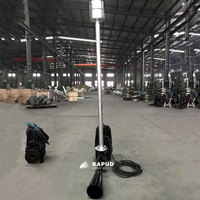 Pompe d'aération submersible QSB2.2 pour le traitement des eaux usées, haute efficacité d'aération, construction en acier inoxydable, 2,2 kW, 380 V, haute performance