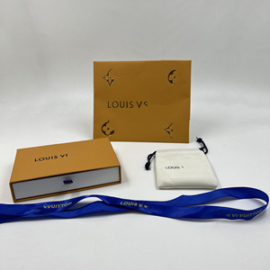 Caja de Regalo de Embalaje de Bronceado de Alta Gama para Pulseras, Collares, Anillos y Colgantes de la Marca <span class=keywords><strong>Louis</strong></span>, Venta Directa de Fábrica de Joyería - Product Image 4