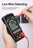 Habotest HT126A AC DC True RMS Data Hold Kapasitansi Elektrik Auto Range 6000 Counts Intrinsically Safe 600V Multimeter