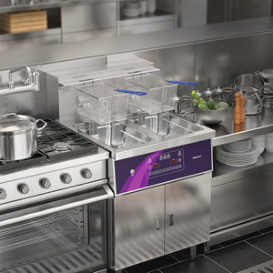 Topkitch électronique marque OEM ODM <span class=keywords><strong>Chef</strong></span> préférence Direct usine équipement de cuisine industrielle <span class=keywords><strong>friteuse</strong></span> à Hot-Dog - Product Image 5