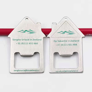 맥주 병따개 일방향 공장 저렴한 도매 스테인리스 스틸 아연 합금 금속 맞춤 기념품 병따개 열쇠고리 - Product Image 2