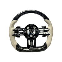 Volant en cuir perforé forgé pour Mercedes-Benz W206 W223 W214 C300 C400 S400 S500 E300 E400 W167 V167 GLE350 GLE450
