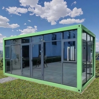 Maison conteneur portable standard, bâtiment de bureau de luxe, maisons modulaires préfabriquées pour le Mexique, les Philippines, l'Australie