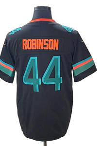 Großhandel Günstige American Football Trikots Atmungsaktiv Kurzarm Plus Size Option mit Miami Dolphins Tyreek Hill Trikots - Product Image 4