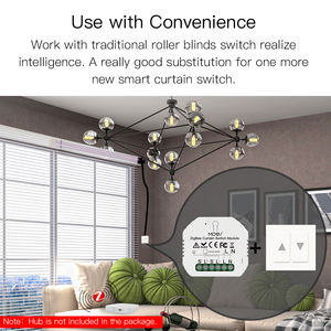 Module d'interrupteur intelligent Moes Tuya WiFi pour double rideau, store, moteur électrique, application Smart Life avec Google Home Alex - Product Image 6