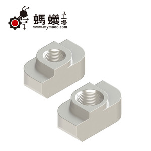 น็อตตัวที M10 สแตนเลส เกลียวขวา ขนาด 25 มม. สำหรับงานก่อสร้าง - Product Image 1
