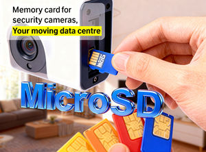 Lecteur de carte mémoire Flash et <span class=keywords><strong>sandisk</strong></span> 32 Go 64 Go 128 Go pour caméras de sécurité Sûr et stable Carte TF et MicroSD - Product Image 2