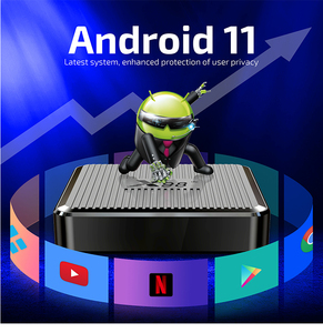 Nouvelle Box TV X98 S500 Amlogic S905 Y4 4K Quad Core Double Wifi Lecteur Multimédia Android 11 <span class=keywords><strong>X98Q</strong></span> - Product Image 2