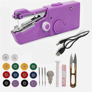 Wholesale Mini Handheld <b>Sewing</b> Machine Portable with Color <b>Box</b> and Accessories - Product Image 5