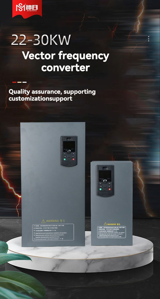 22KW-185KW AC Inverter 790 Series 4KW Rated Power VFD Frequency Control Motor Speed Regulation