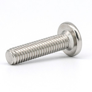 304 Stainless Steel M4 M5 M6 <b>Flat</b> Head Chamfered Hex Socket Furniture Connector Bolts <b>Screw</b> for Furniture Baby Bed Parts - Product Image 5