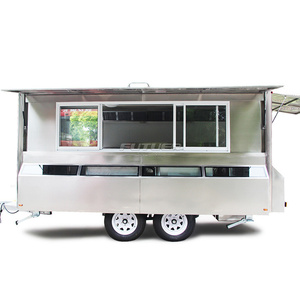 Camion de restauration rapide mobile économique avec cuisine commerciale pour la vente de hot-dogs et de hamburgers - Product Image 2