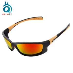 편광 다채로운 렌즈 태양 안경 사이클링 스포츠 선글라스