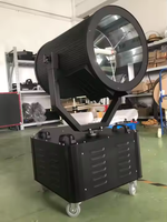 Projecteur de recherche haute puissance Skytracker 5000W pour extérieur, faisceau de recherche aérien