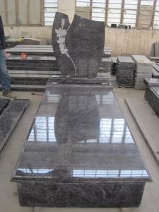 Бахама Синий Гранитный надгробный камень двойные памятники цены - Product Image 4