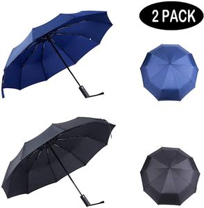 <span class=keywords><strong>Parapluie</strong></span> de voyage compact pour hommes, adolescents et enfants, manche robuste incassable, fabriqué en polyester durable, protection UV, <span class=keywords><strong>parapluie</strong></span> pliable en 3 sections - Product Image 1