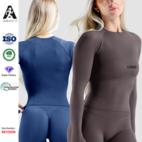 Ensemble 2 pièces décontracté style européen et américain, respirant, pour le yoga, débardeur moulant et pantalon droit infroissable pour femme