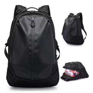 Sac à dos de voyage pour <span class=keywords><strong>moto</strong></span> en polyester imperméable pour femmes et hommes, avec support pour casque et compartiment pour ordinateur portable - Product Image 1