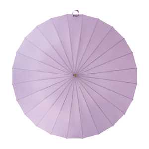 Зонт-трость классический, полуавтоматический, 24 спицы, с длинной цветной ручкой, простой, ветроустойчивый, с кожаной ручкой - Product Image 5