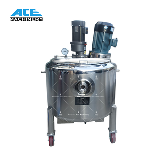 Réservoir de mélange en acier inoxydable de 100L, 200L, 300L, machine de fabrication de shampooing et d'après-shampooing, réservoir de mélange à cisaillement élevé pour liquide de savon - Product Image 1