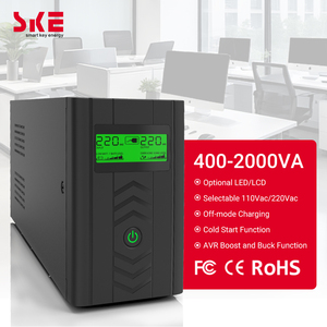 Système d'alimentation sans interruption (ASI) monophasé interactif en ligne SKE Standby Mini avec affichage LED, 168 Wh, 600 W, 1 kVA, RJ45, USB, alimentation de secours portable avec AVR - Product Image 3