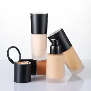 Moisturizer Waterproof Sweatproof Concealer Dual Use 14-color Private Label Liquid Foundation Custom Bulk Makeup