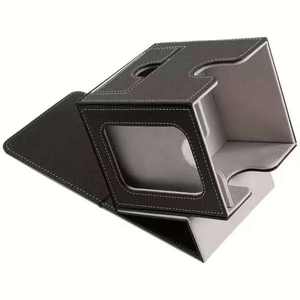 Caja de Almacenamiento de Tarjetas con Cierre de Botón de Material PU y Estuche de Exhibición para Tarjetas Coleccionables y de Juego - Product Image 2