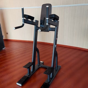 Equipo de <span class=keywords><strong>fitness</strong></span> de gimnasio multifuncional Chin Dip & Leg Raise Knees up Machine Pull up Station para entrenamiento de fuerza - Product Image 2